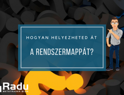 Hogyan helyezhetem át a MetaTrader rendszermappáját?