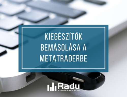 MetaTrader kiegészítők bemásolása a platformba