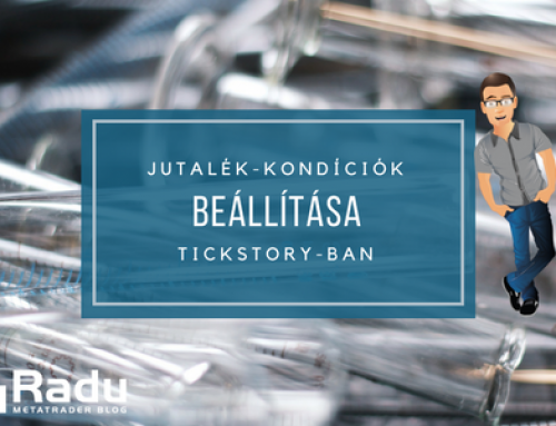 Tickstory Lite-ban hogyan tudom beállítani a helyes jutalékszámítást, és mit jelentenek az egyes számok?