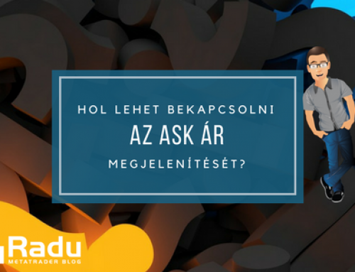 Hogyan tudom bekapcsolni, hogy látszódjon az eladási ár (Ask) is?