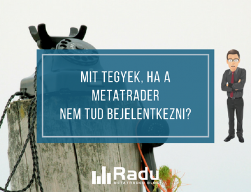 Mit tegyek, ha a MetaTrader 4 / MetaTrader 5 nem tud bejelentkezni?