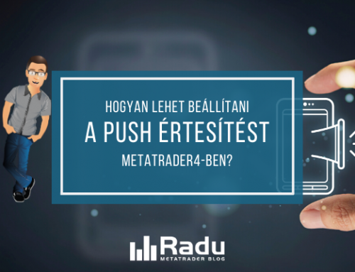 A MetaTrader 4 push értesítés beállítása