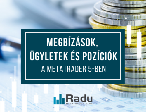 Megbízások, ügyletek és pozíciók a MetaTrader 5 platformon