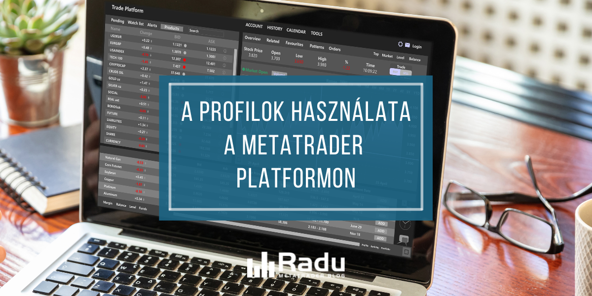 A profilok használata a MetaTrader platformon